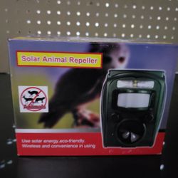 Outdoor Solar Animal Repeller Humane Pet Human Safe