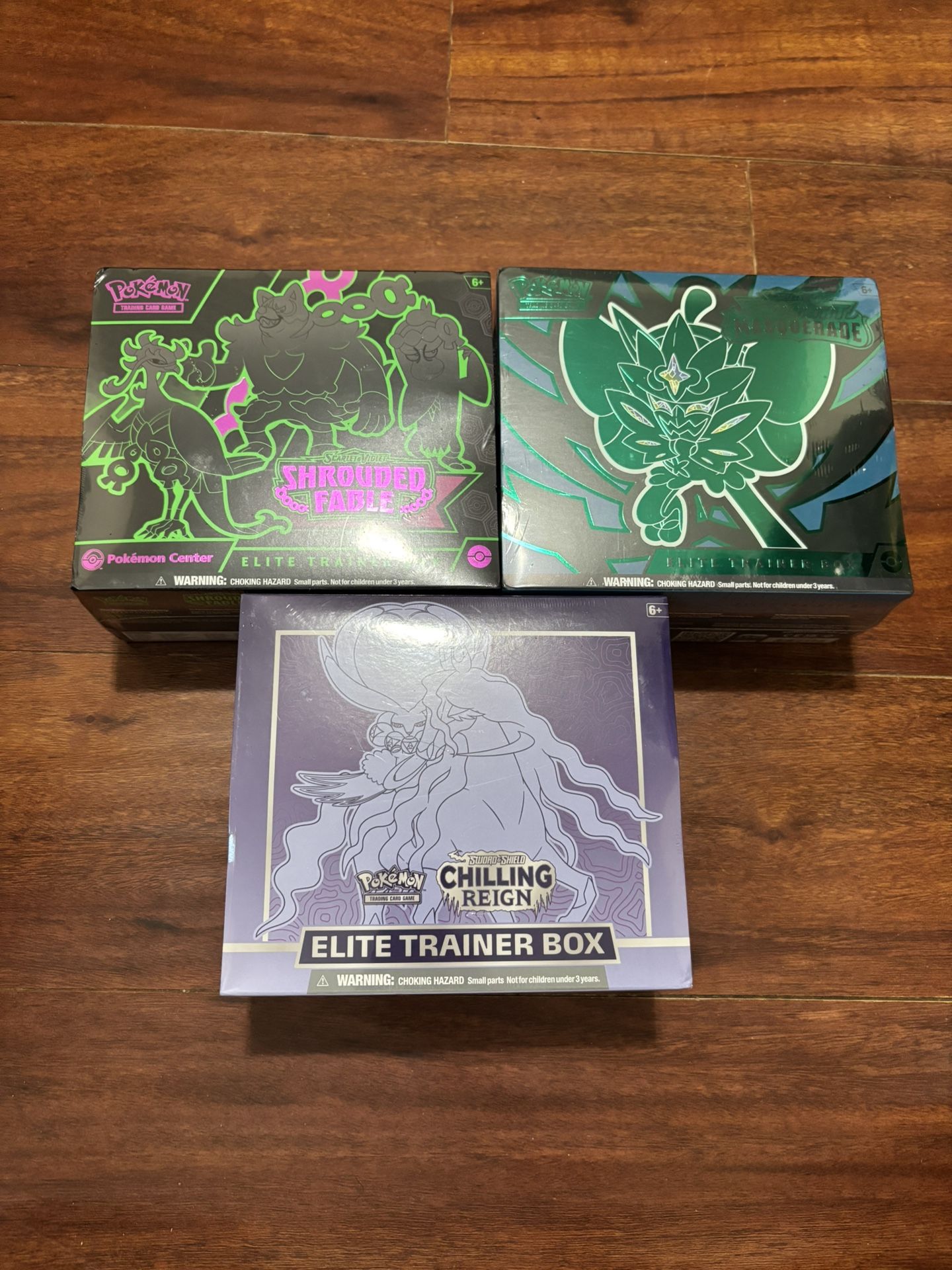 Pokemon Cards Twilight Masquerade Shrouded Fable Chilling Reign