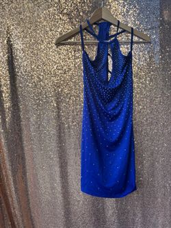 Sparkly Blue Dress 