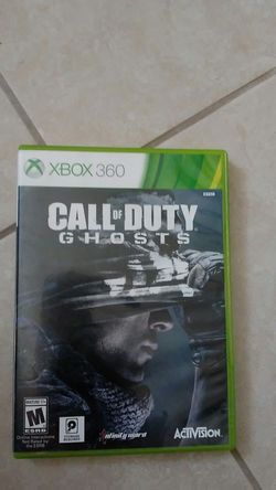 CALL OF DUTY GHOSTS for xbox 360