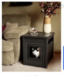 New Age Pet ecoFLEX cat litter box end table