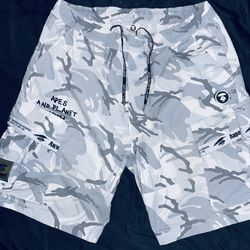 Aape A Bathing Ape camo cargo shorts XL men’s shorts designer Bape