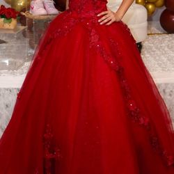 Quiceañera BURGUNDY dress!!! Great Prize!