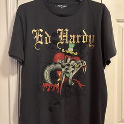 Ed Hardy Designs Dagger Snake Rhinestone