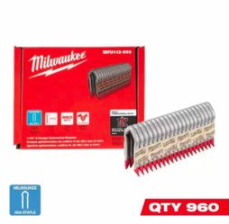 Milwaukee Staples 960ct **I have 100 boxes of these** DON'T SLEEP ON THIS