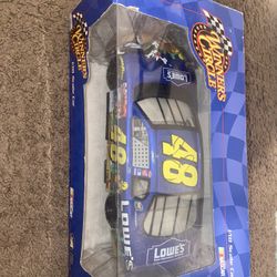 Signed Jimmie Johnson Looney Tunes Winners Circle Nascar Collectable