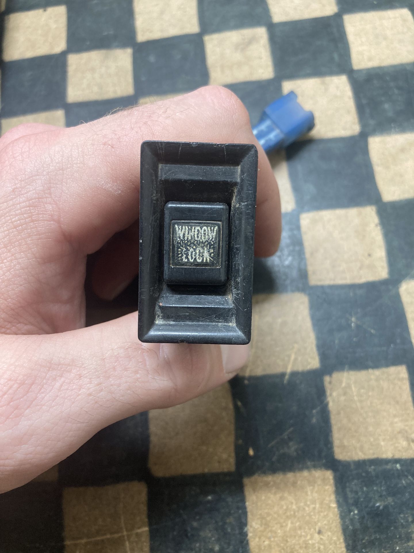 86 Toyota 4Runner Rear Window Lock Switch