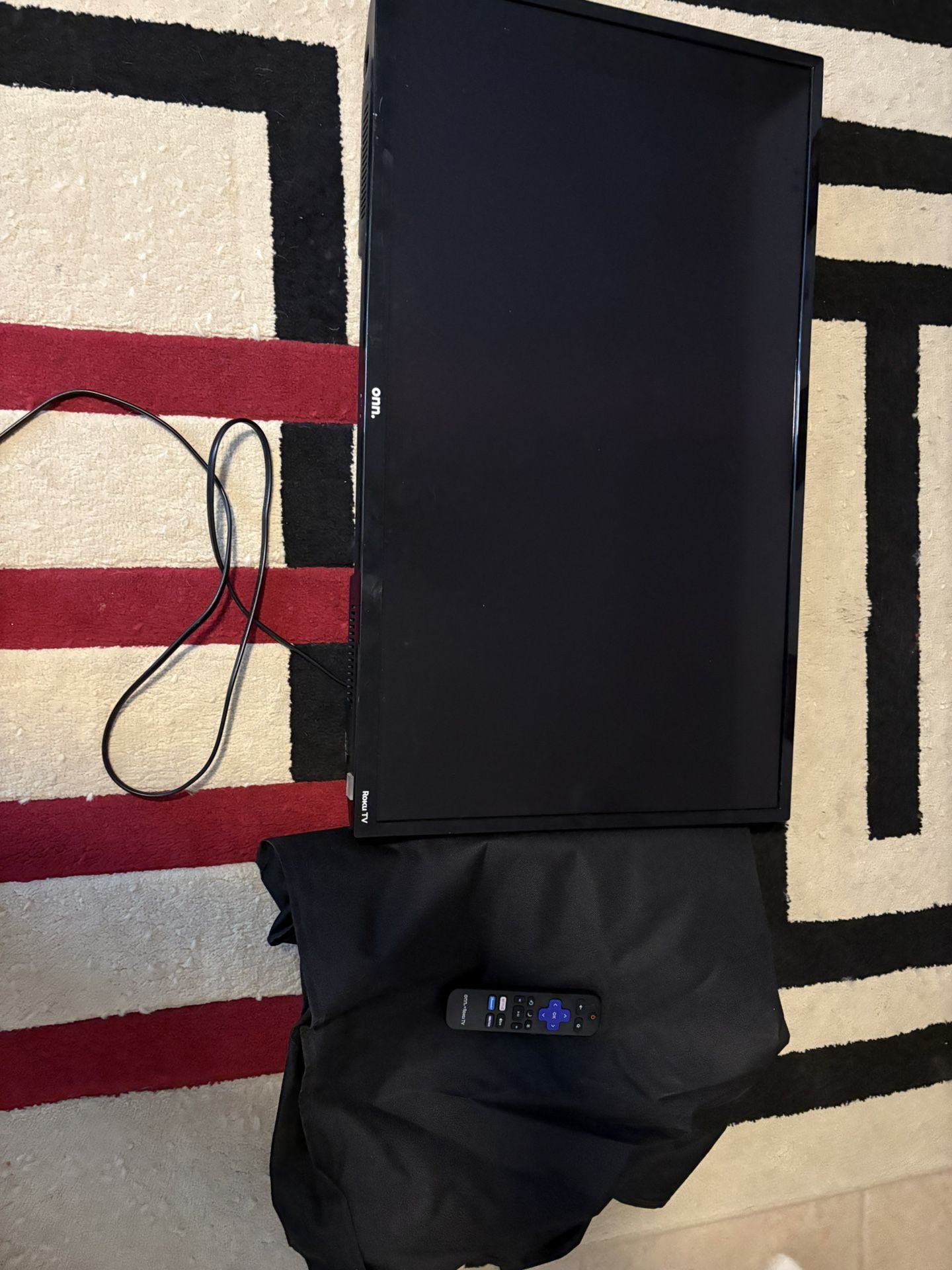 32 Inch Barely Used TV With Screen Cover
