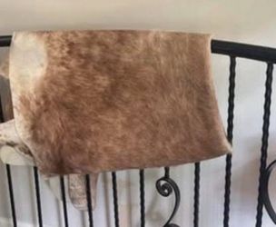 Lot of  sheepskin and cow rug each $100 X-Large 159