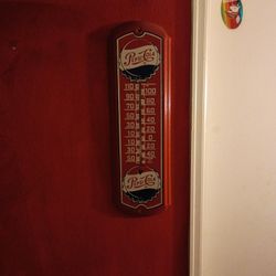 Pepsi Cola Vintage Thermometer 