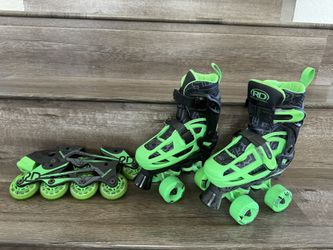 Roller Blades/Skates 2 In 1 
