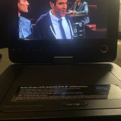 Sony Portable 8 Inch DVD Player W/Remote 