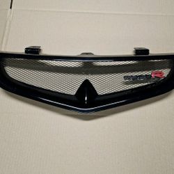 2004 2005 JDM Acura TSX Feel's Feels Front Grille Grill Euro R Badge