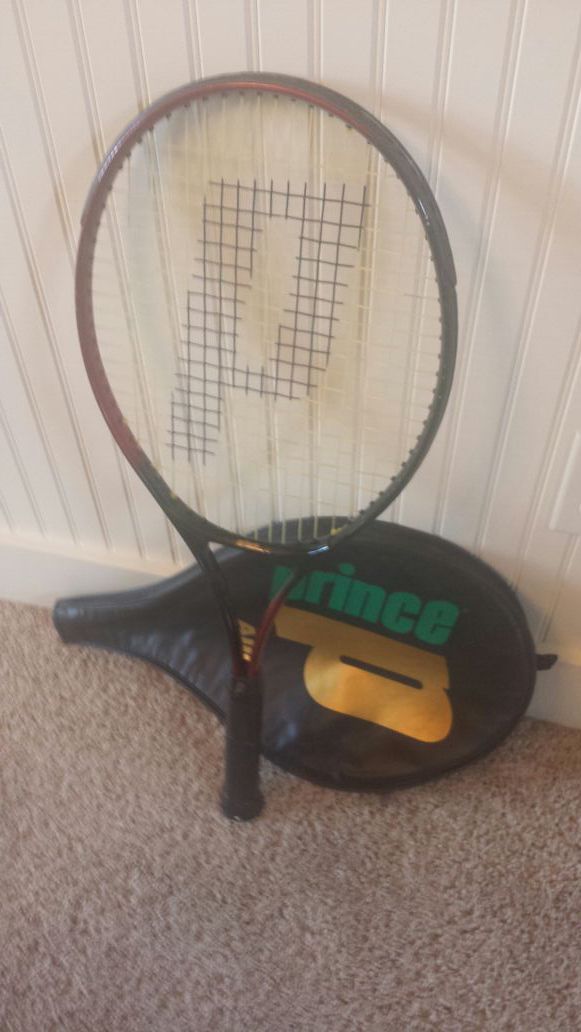 Prince alloy tennis racket