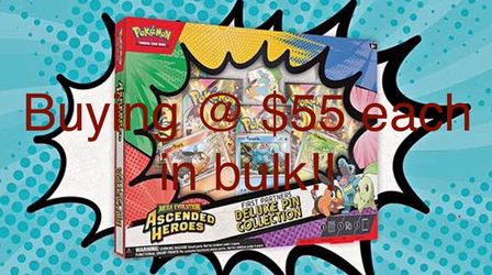 Buying Ascended Hero Pin Collection $55 and More!