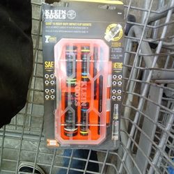 Klein Tools Quad 16 Heavy Duty Impact Flip Sockets 