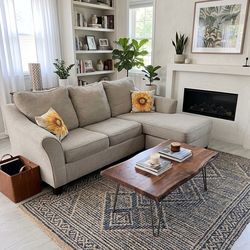 Free delivery sectional couch/sofa same day delivery 🚚 cash