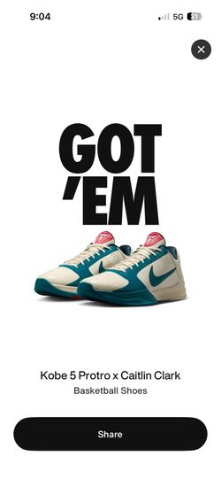 Kobe 5 catilin  Clark