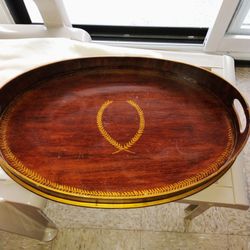 Wooden Tray Pickup Only Cash Price Is Firm Original Price $140