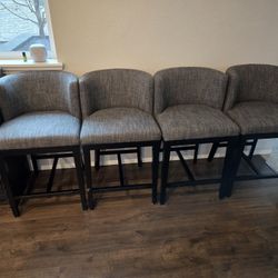 Fabric Barstools