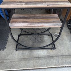 Wine  Bar Rack Cart 
