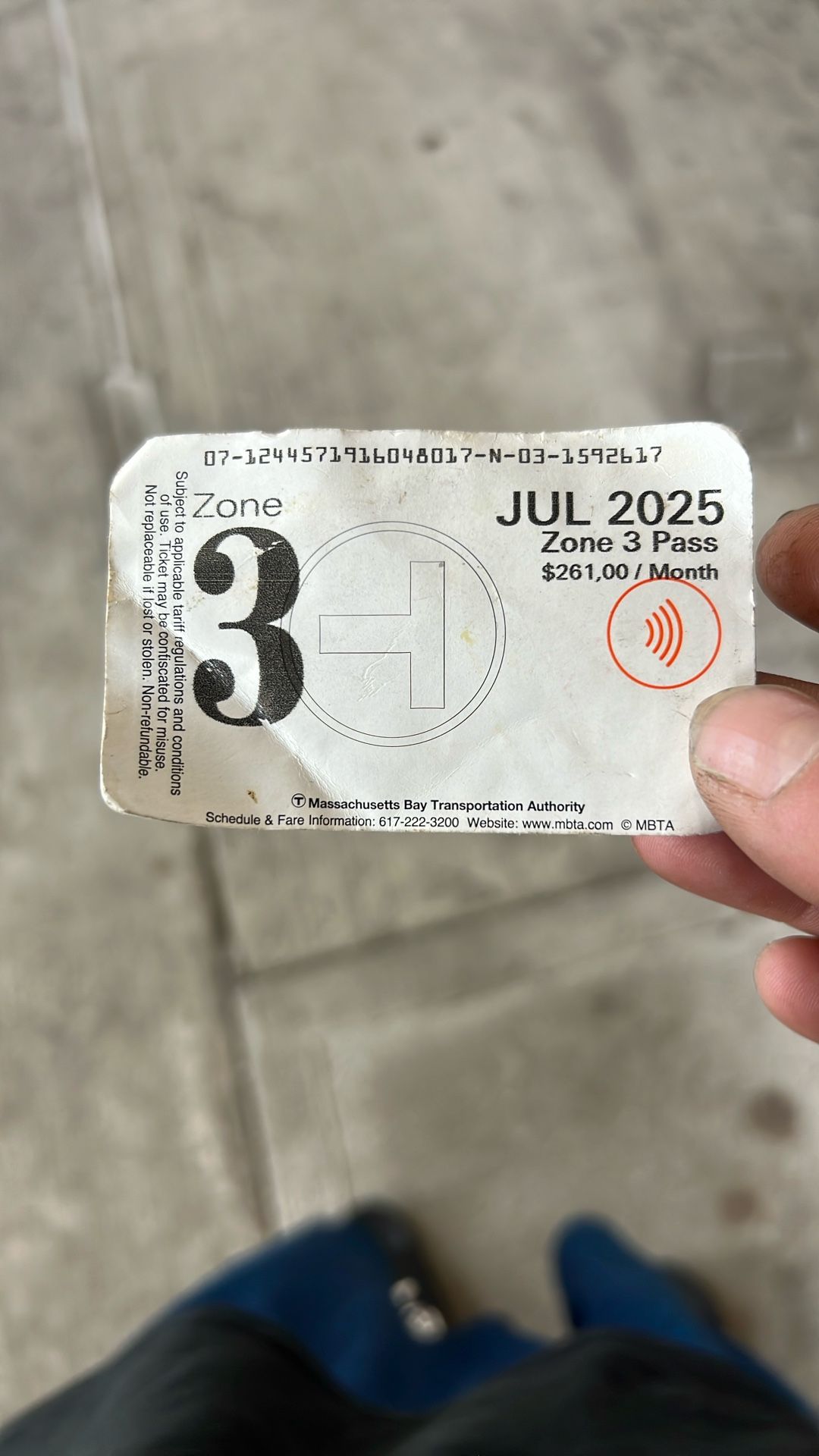 July Zone 3 Pass