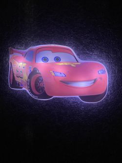 Lightning McQueen interactive light wall