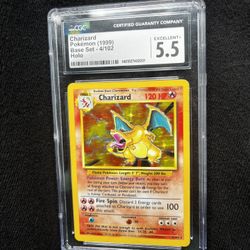 1999 Base Set Charizard Pokémon Card