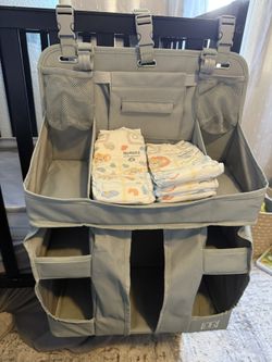 Crib Diaper Organizer
