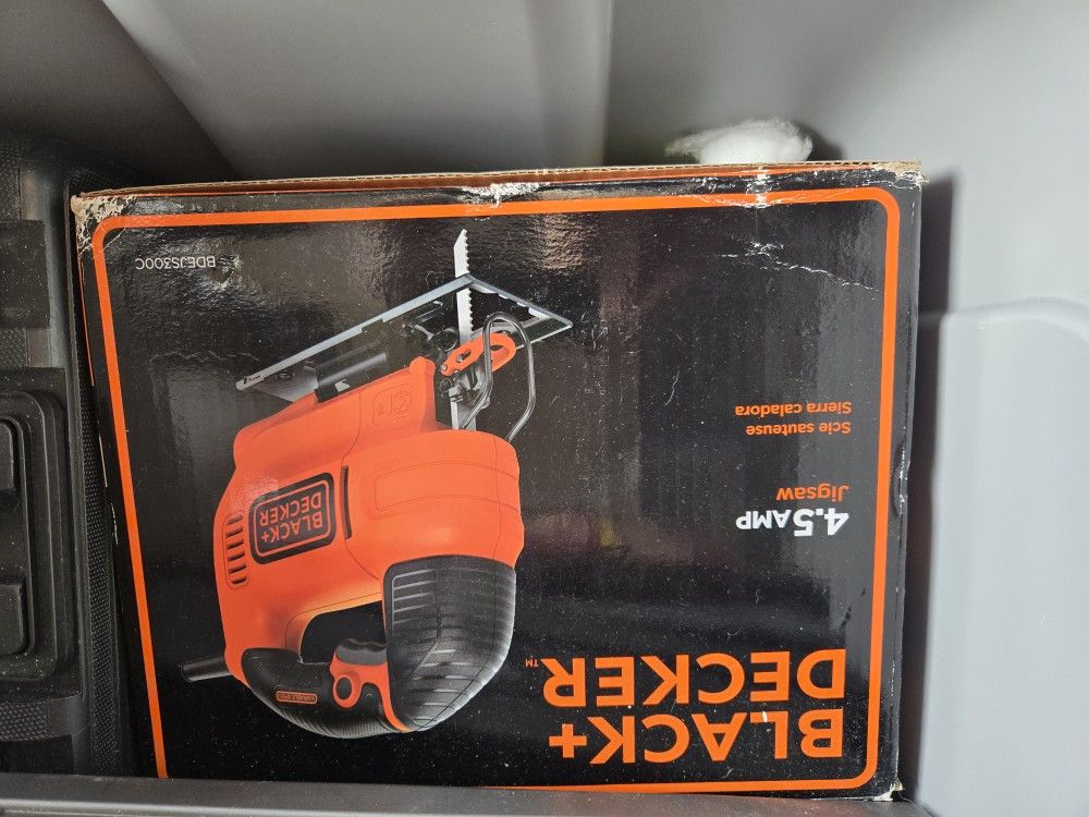 New Black+Decker Jigsaw