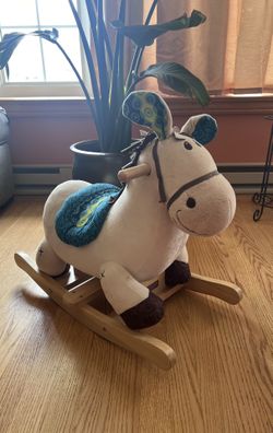 Wooden Horse Rocker