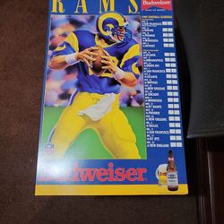 Los Angeles rams Poster