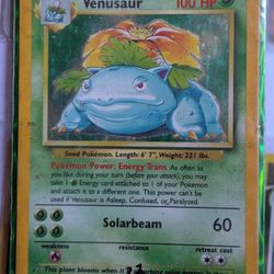 18/102 Venusaur Pokemon Card