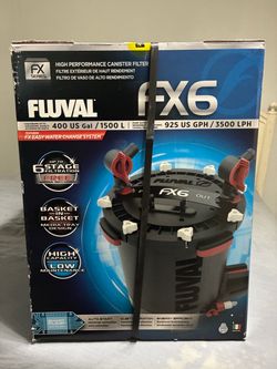 Fluval fx6 canister filter