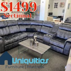 Power Reclining Sectional 