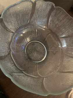 IKEA 13 Piece Glass Punch Bowl