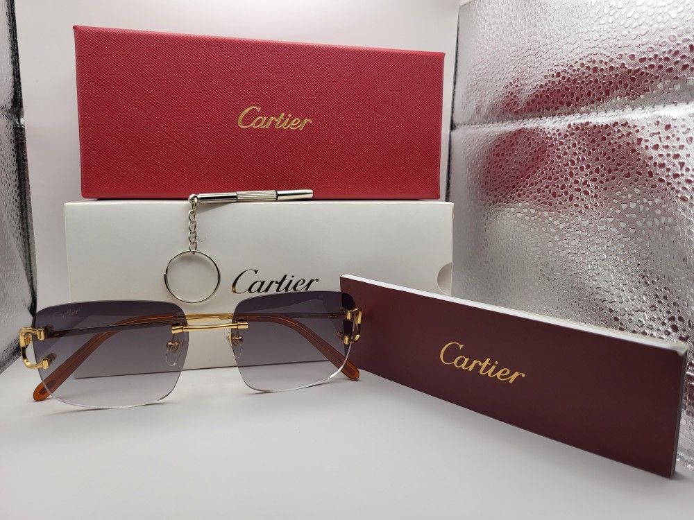 Cartier Glasses(Gray)