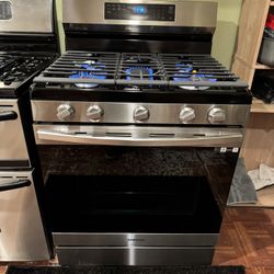 Estufa Samsung Stainless Steel 5 Quemadores Seminueva 