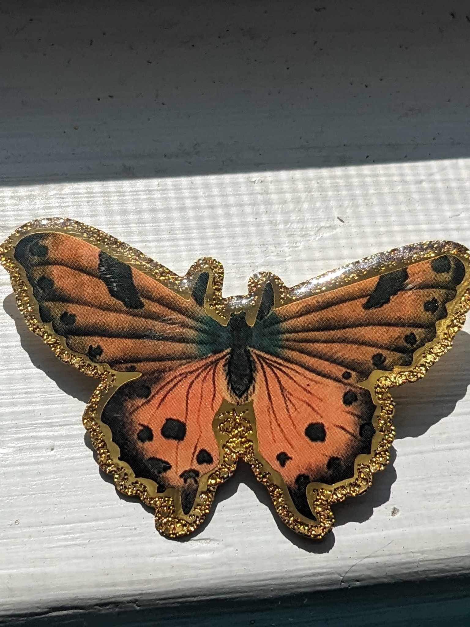 Vintage Butterfly Brooch 