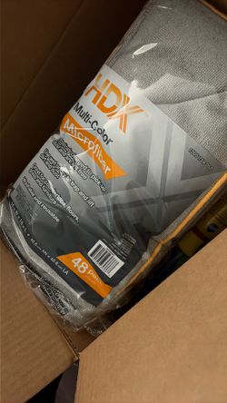 Hdx 16 in. x 16 in. Multi-Purpose Microfiber Towel (48-Pack)