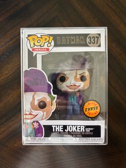 Funko Pop! CHASE Heroes: Batman 1989-Joker with Hat Vinyl Figure #337