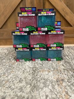 Needoh Nice Cube Glitter and Glow