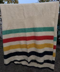 Vintage Wool Blanket 