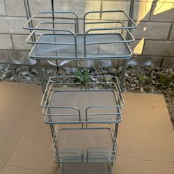 4 Tier Shelf Rack & Organizer