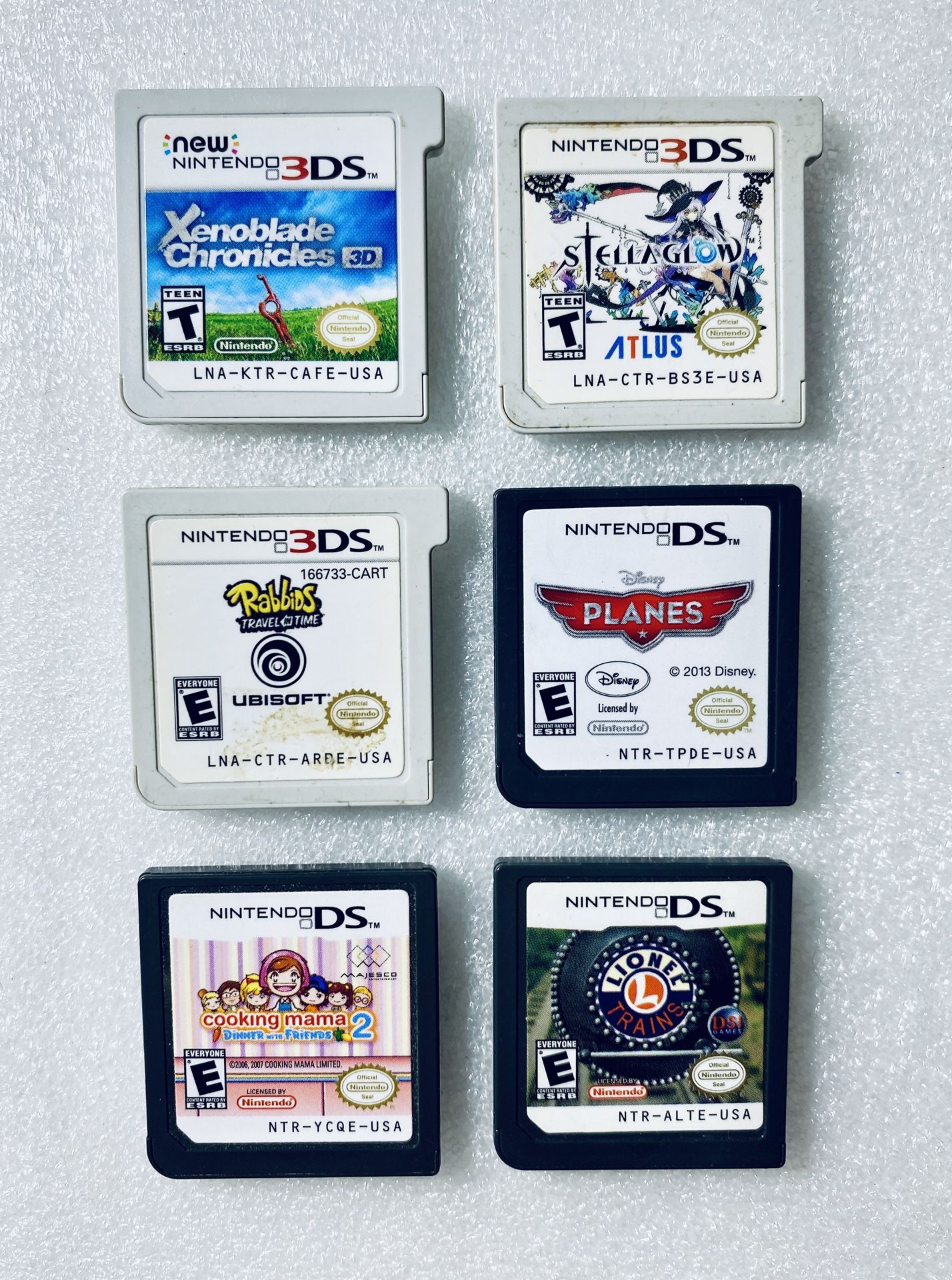 Nintendo DS/3DS Games, Cartridge Only
