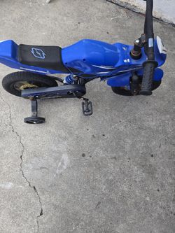 Blue Kid Bike