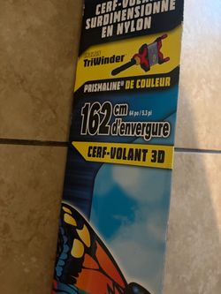Oversized 3D Butterfly Nylon Kite 162cm