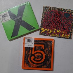 Ed Sheeran CD's New Unopened Lot Of 3 Songs I Wrote With Amy