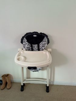 Baby High Chair with Tray and Cushion