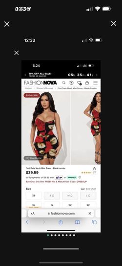 Fashion Nova Dress